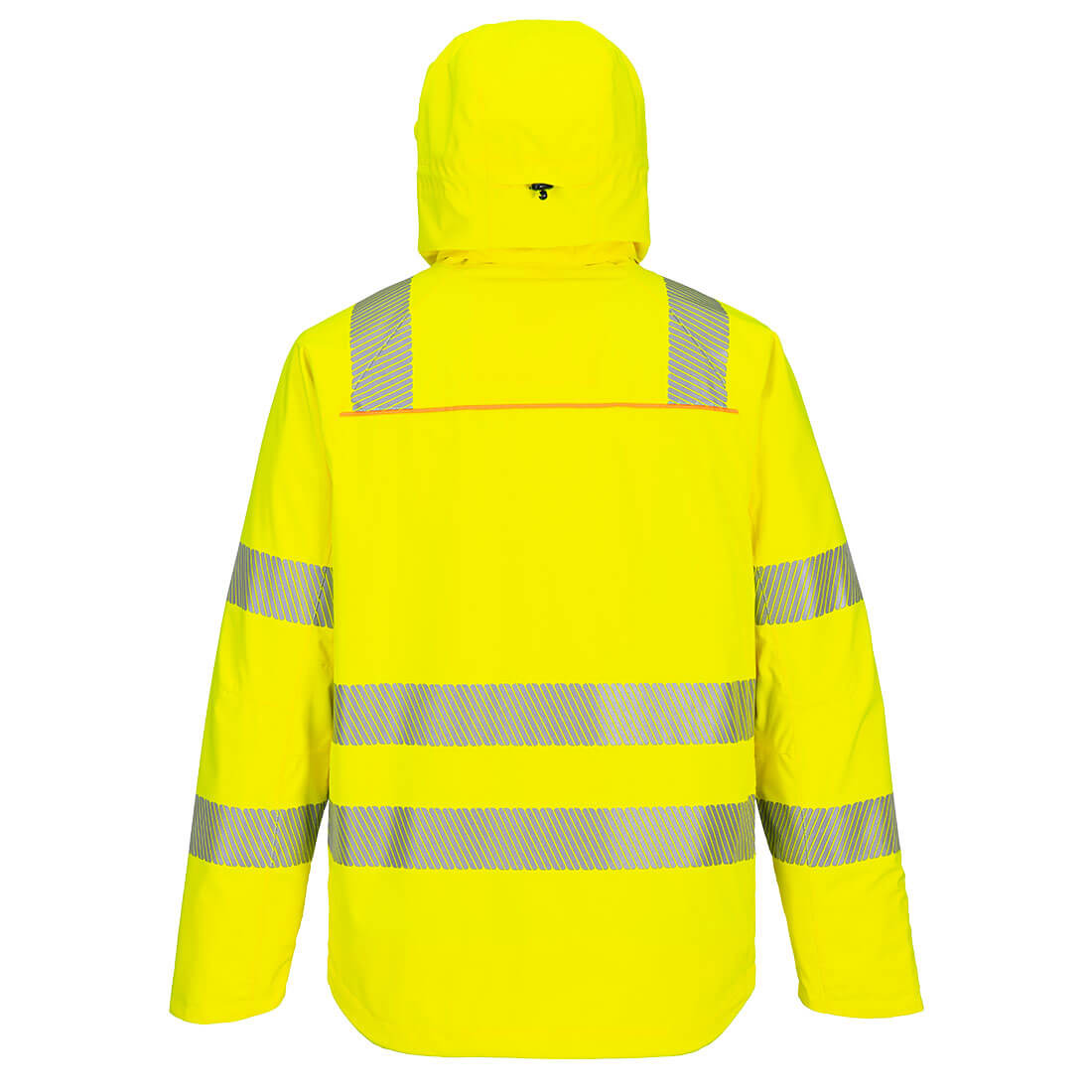 Yellow Hi-Vis Rain Jacket - XXL